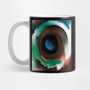 High Resolution Lake George in the Woods by Georgia O'Keeffe Mug